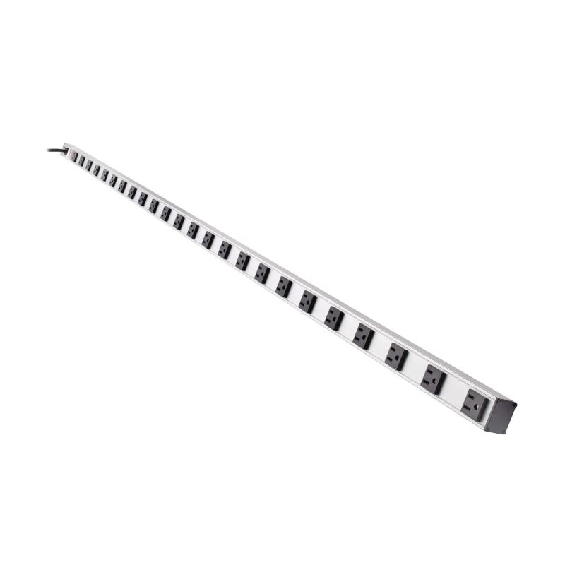 Powerstrip Strip 24Out 15Ft Metal 72In-Length Switch