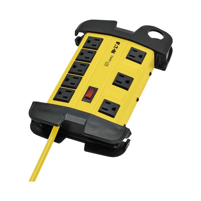 Safety Pwr Strp 8 Out Osha Yellow 15 Cord