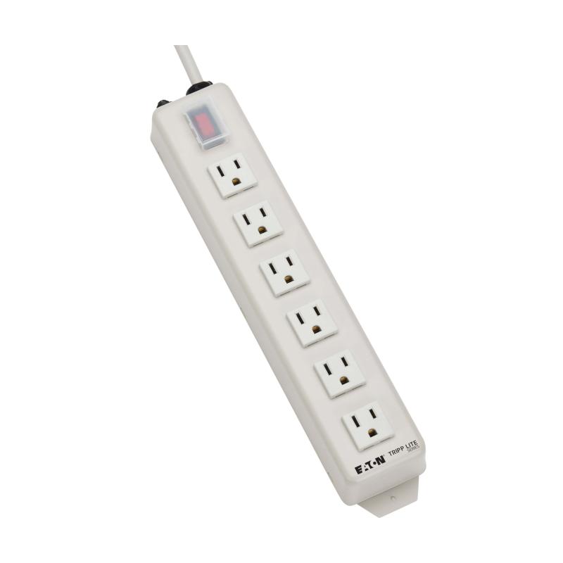Protect It Power Strip 6 Nema 5-15R Outlets 15-Amp 6Ft Cord