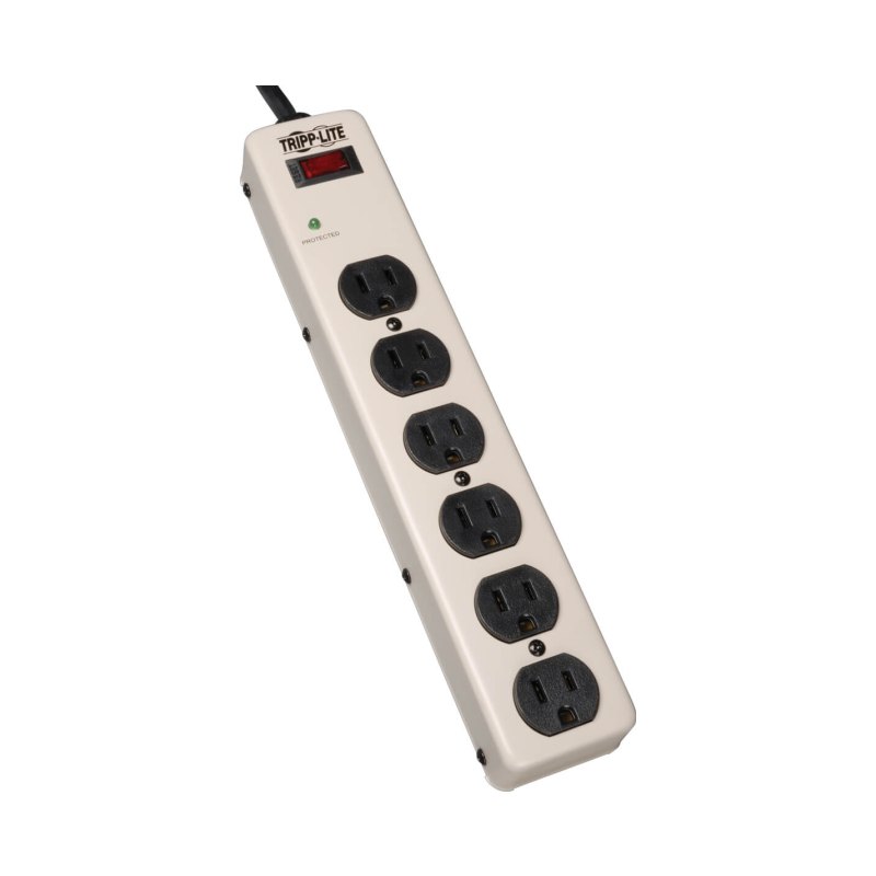 Pm6Ns Commercial-Grade Surge Suppressr 6Out 5-15R 5-15P 120V 6Ft