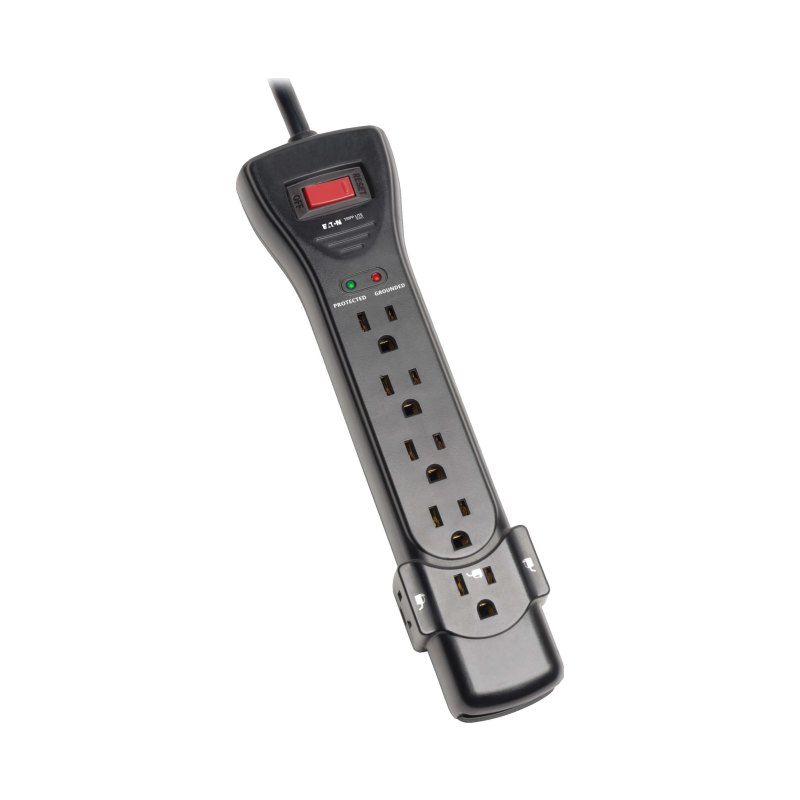 Protect It Surge Protector Strip 7Out 5-15R 5-15P 120V 7Ft