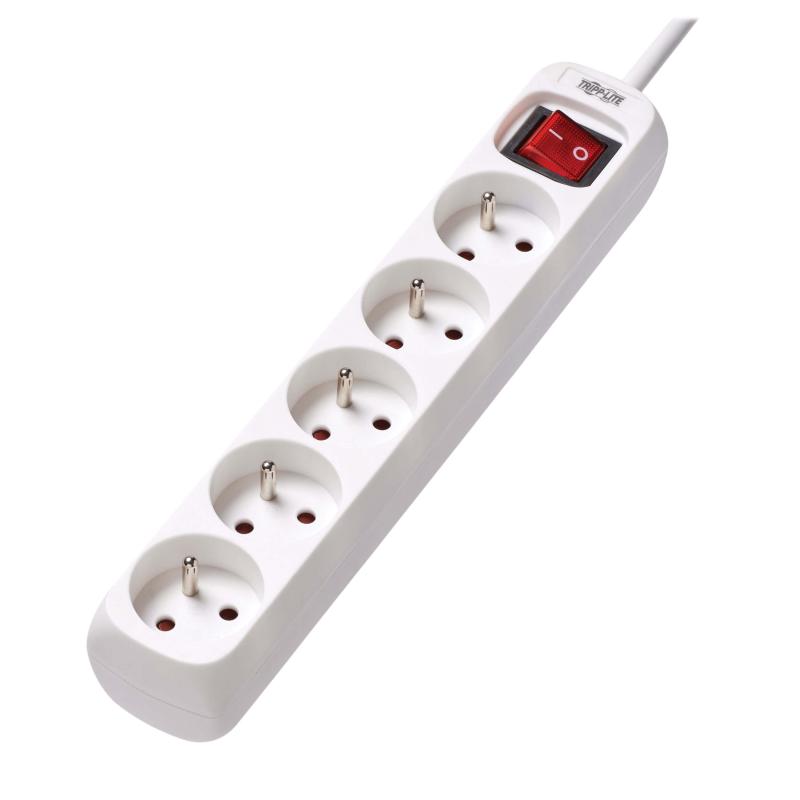 Power Strip 5Outlet French Type E Outlet