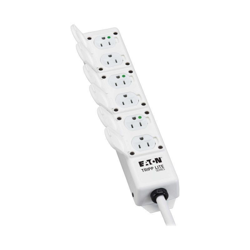 Medical Power Strip 6-Outlet 6Ft Cord