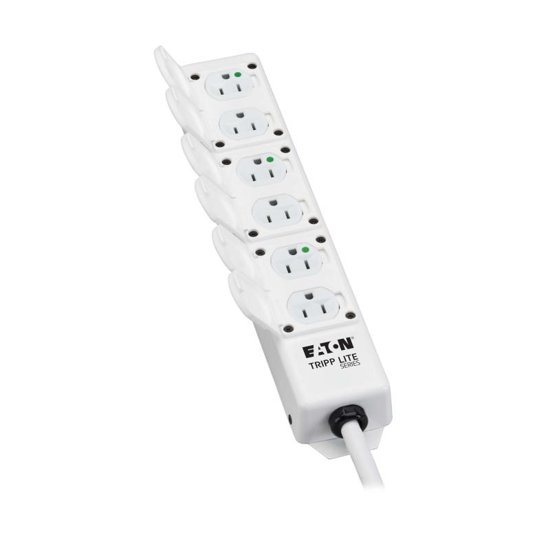 Medical Power Strip 6-Outlet 6Ft Cord