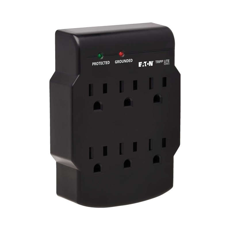 Datashield Surge Protector 6Out Wallmount Ul 1449 10K 540J Black