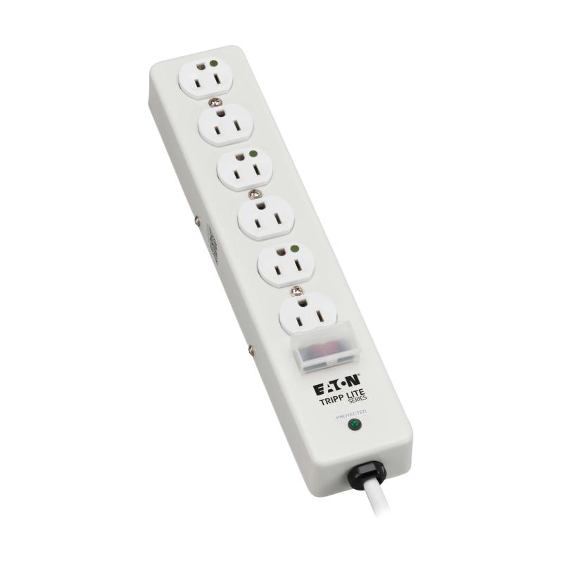 6 Outlet Ul1363 Surge Protector Surge Strip Not Patient Care 10Ft