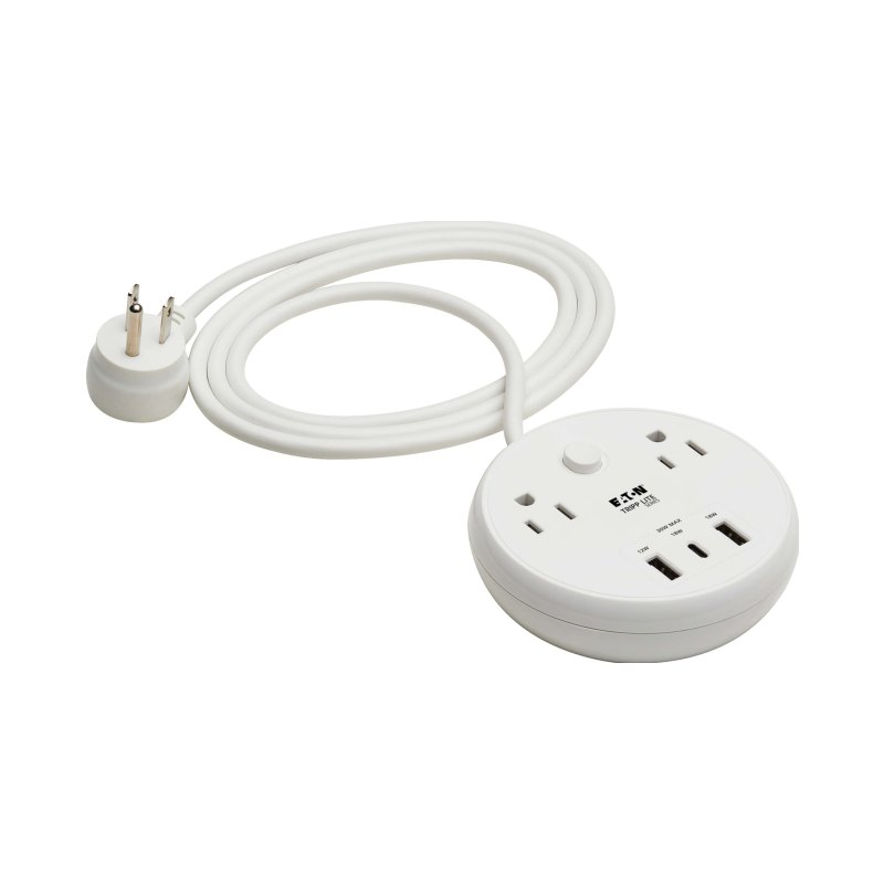 Safe-It Surge Protector 30W 2-Out 3 Usb