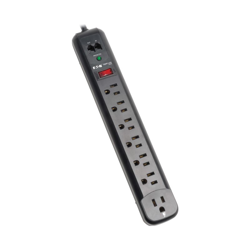 Protect It Surge Protector Strip 7Out 5-15R 5-15P 120V 6Ft