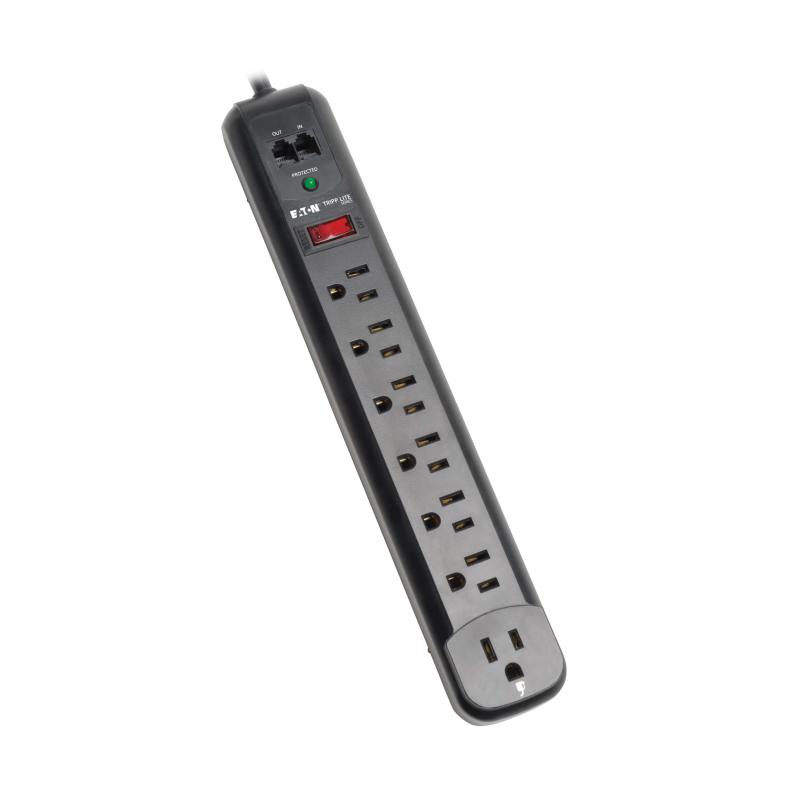 Protect It Surge Protector Strip 7Out 5-15R 5-15P 120V 6Ft