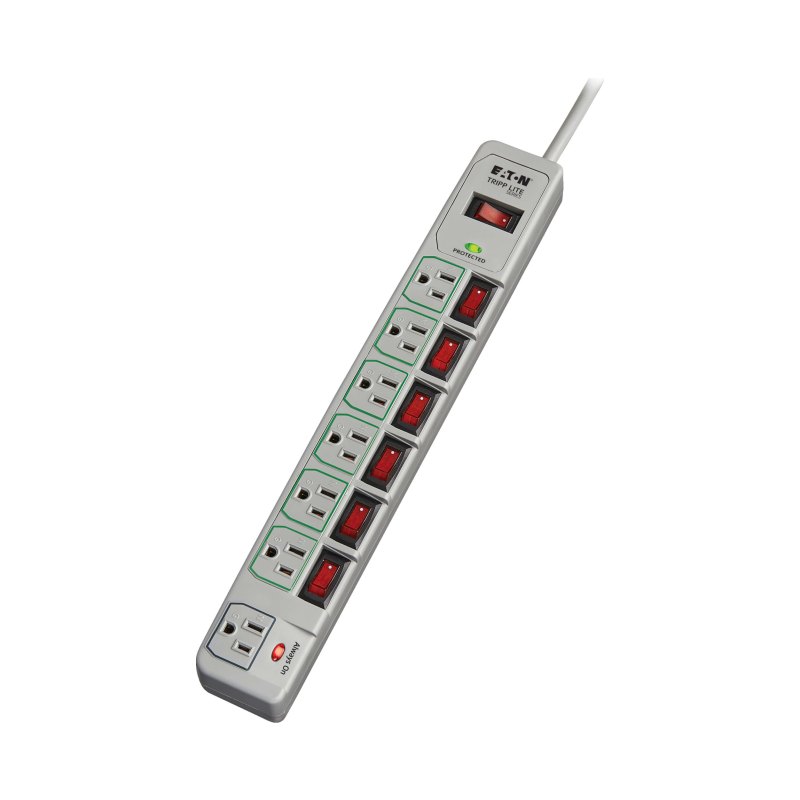 Eco-Surge 7Out Strip Ul1449 3Rd Edtn Ul1363 Cul 25K 6Ft Cord