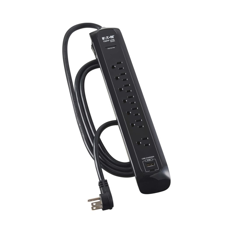 Tripp Lite Series 7 Outlet Surge Protector 5-15R Outlets 1500
