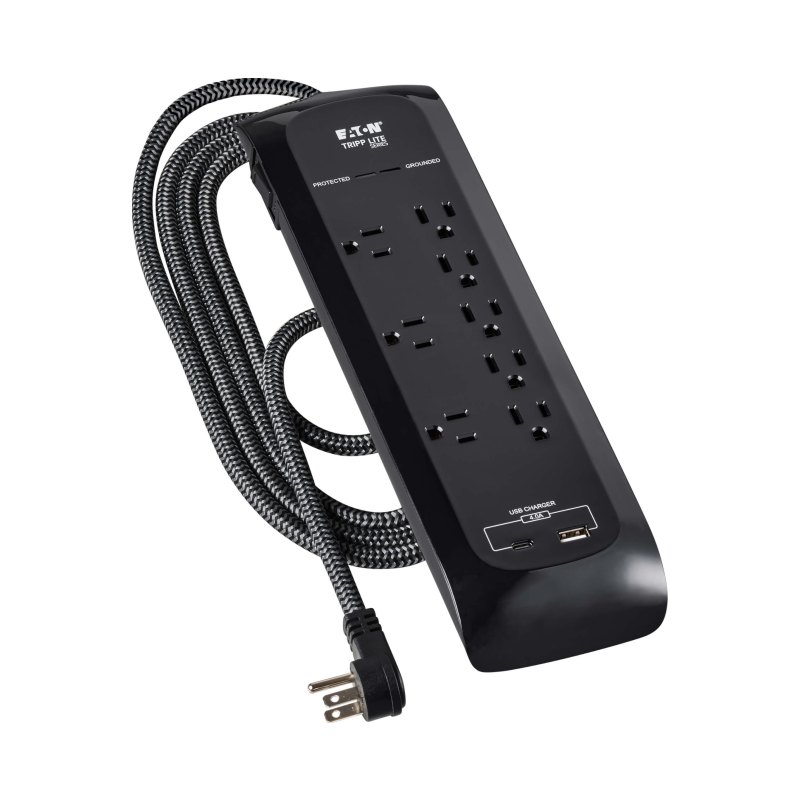 Tripp Lite Series 8 Outlet Surge Protector 5-15R  2400 Joules