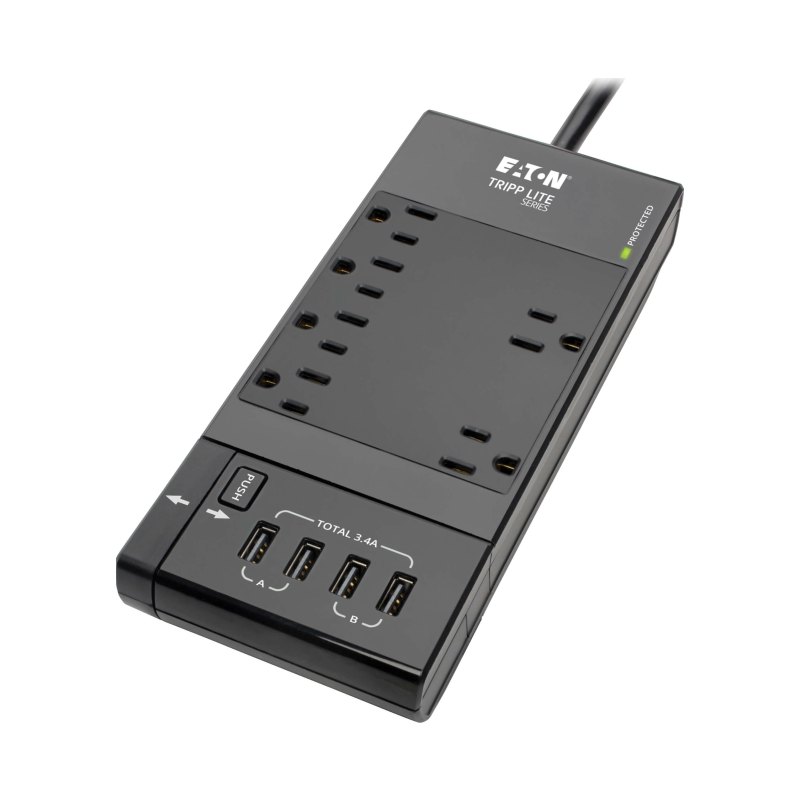Safe-It Surge Protector 6Outlet 8Ft Cord