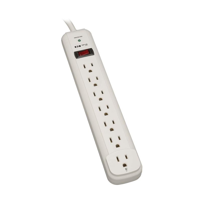 Tlp712 Protect It 7Outlet Surge Strip 12Ft-Cord 1000J 25K-Insured