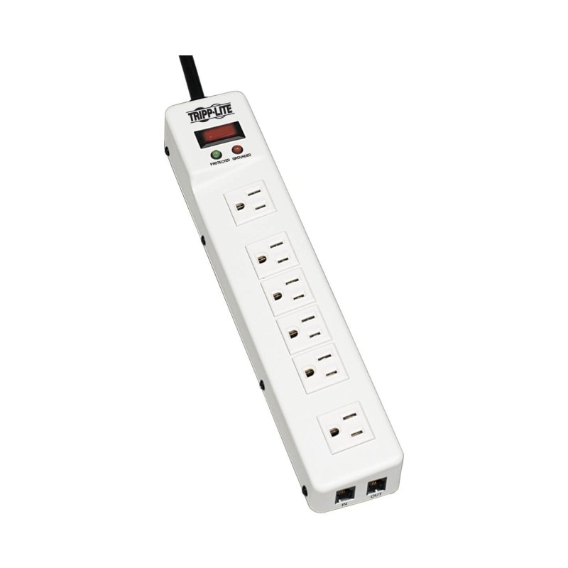 Protect It Tlm626Tel15 6Out Strip 75K Insured 15Ft Cord 1-Rj11