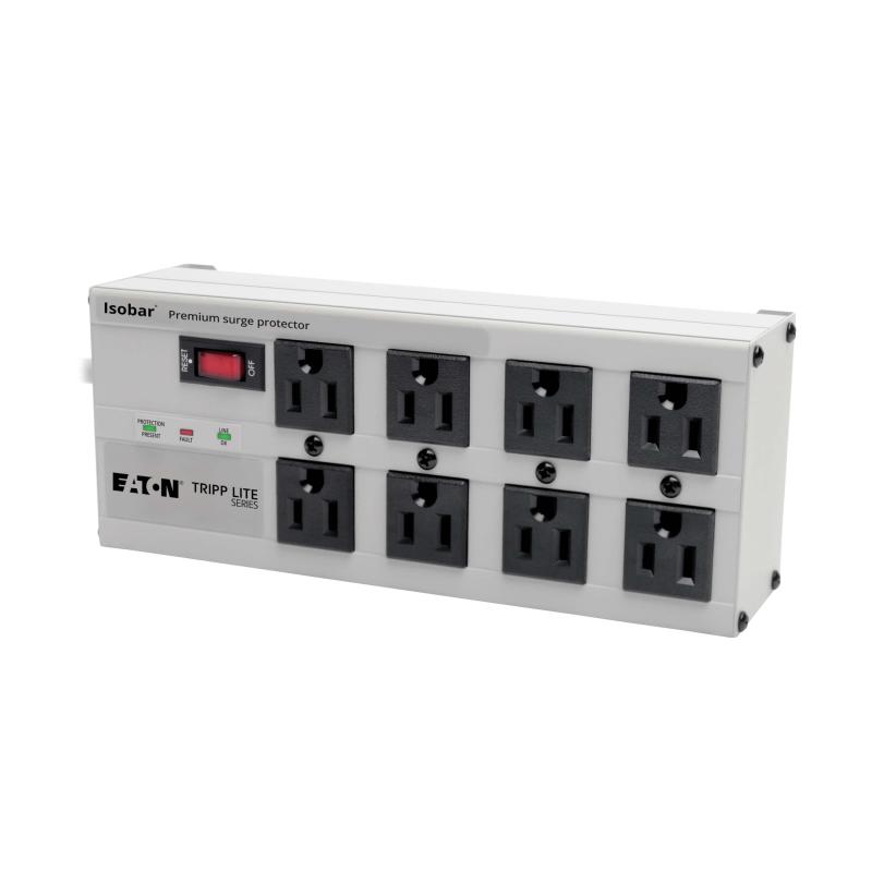 Isobar Surge Suppressor 8Out Ul1449 50K 25Ft All Metal Housing