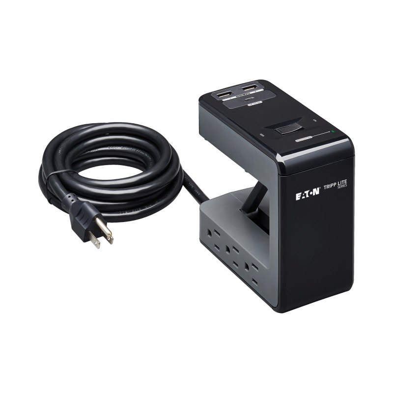 Safe-It Clamp Surge Protector 6 Outlets