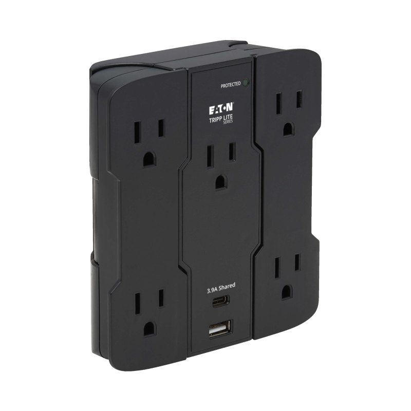 5Out Surge Protector Usb-A/Usb-C Ports