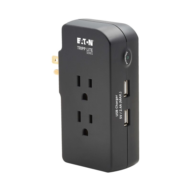 3Out Surge Protector 2 Usb Antimicrobial