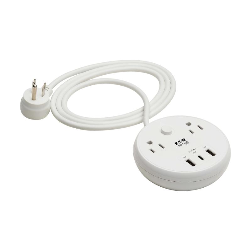 Safe-It Surge Protector 57W 2-Out 3 Usb