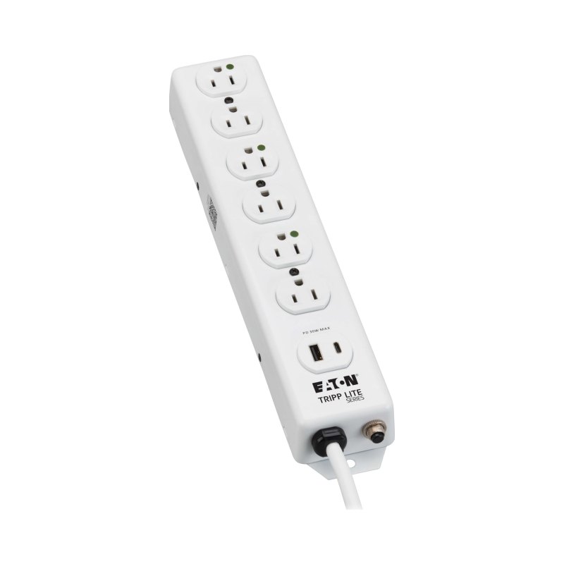 Ul 1363 Medical Hospital Power Strip 6 Outlets Usb Charging