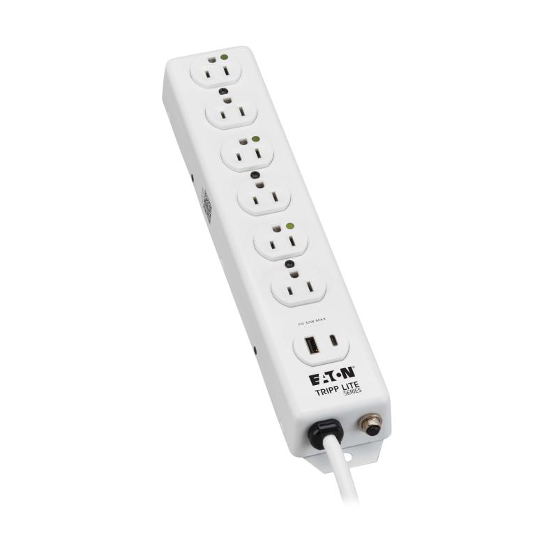 Ul 1363 Medical Hospital Power Strip 6 Outlets Usb Charging