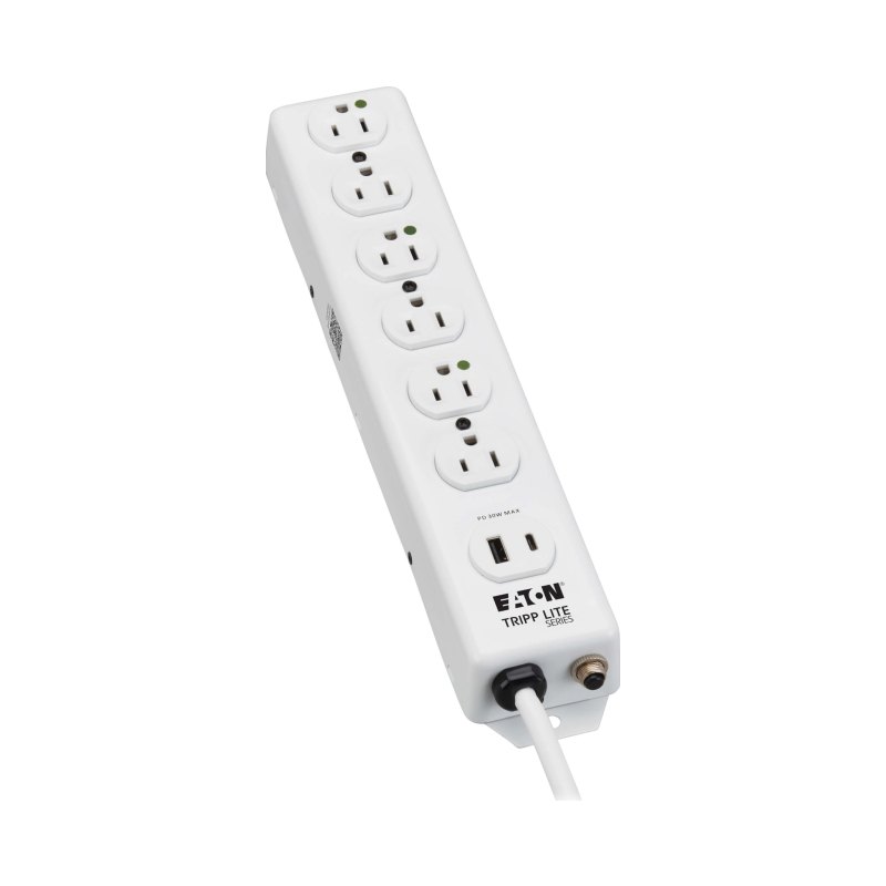 Ul 1363 Medical Hospital Power Strip 6 Outlets Usb Charging