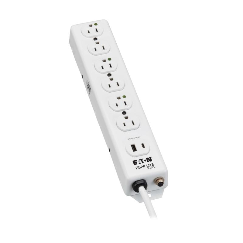 Ul 1363 Medical Hospital Power Strip 6 Outlets Usb Charging
