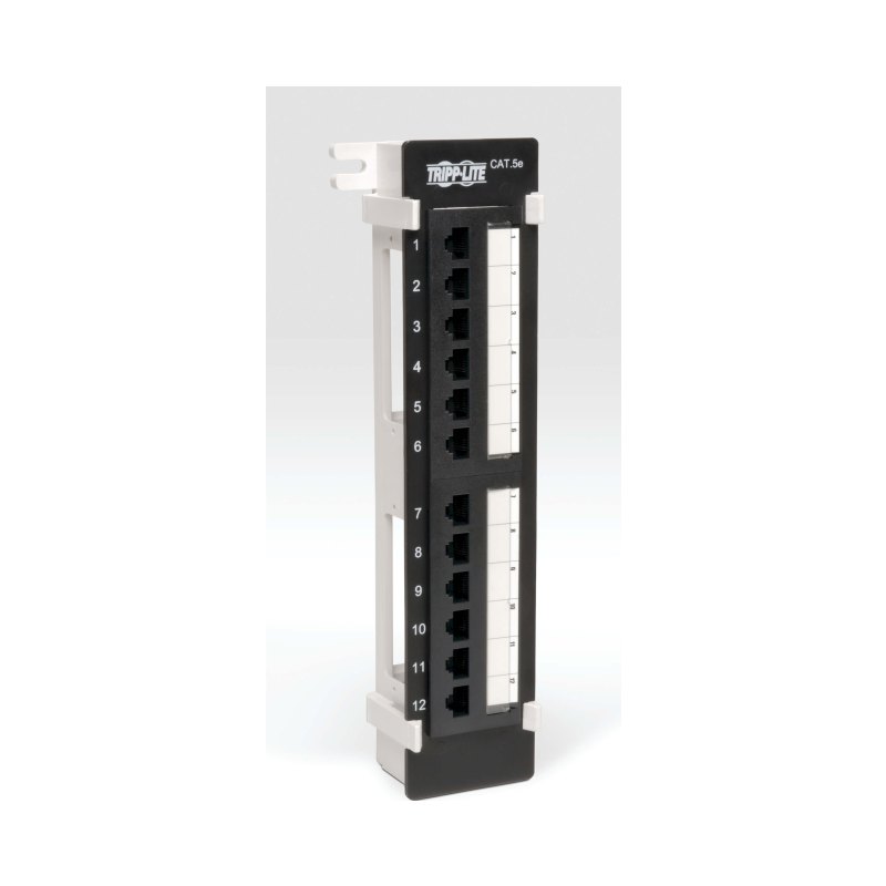 12P Cat5E Wlmnt Pch Pnl 568B