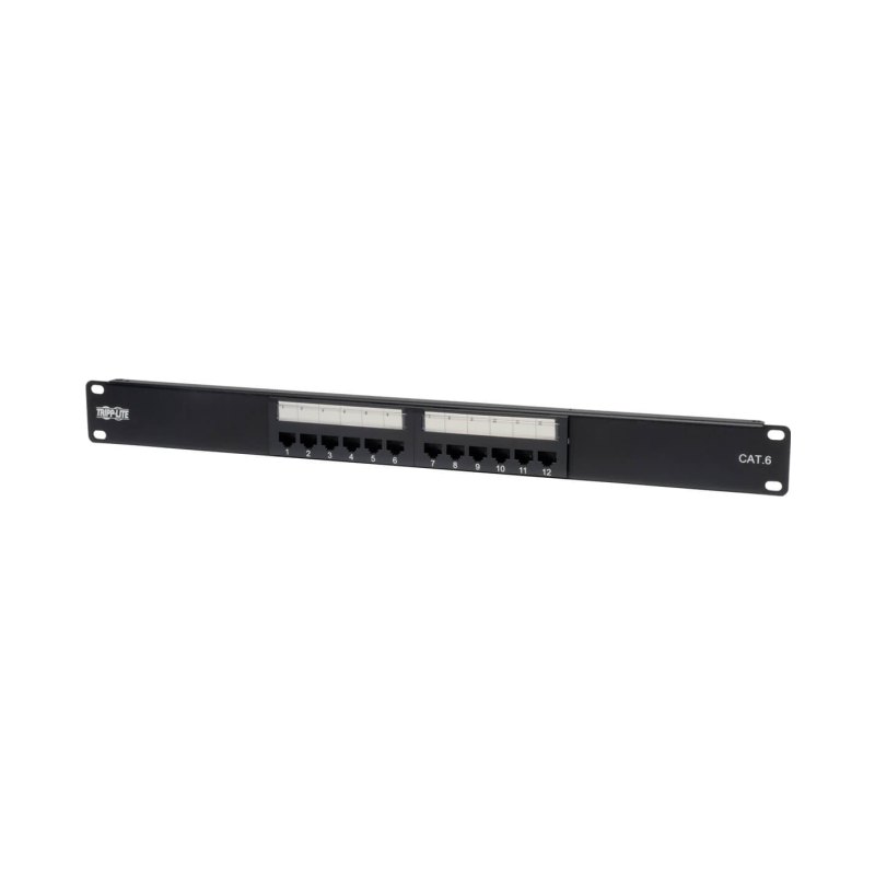 12P Cat6 Patch Pnl