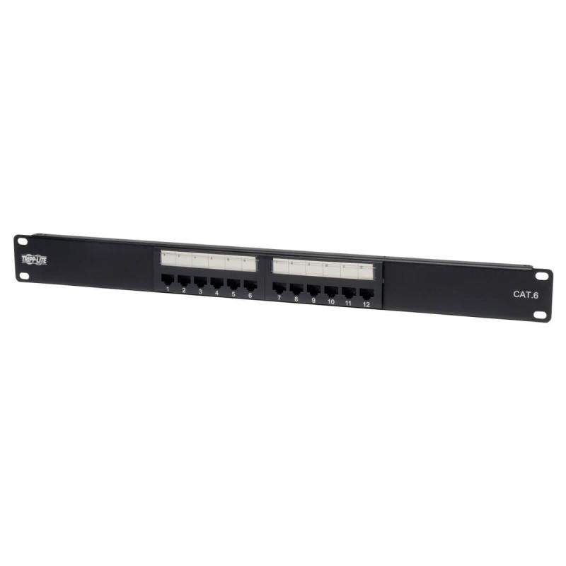 12P Cat6 Patch Pnl