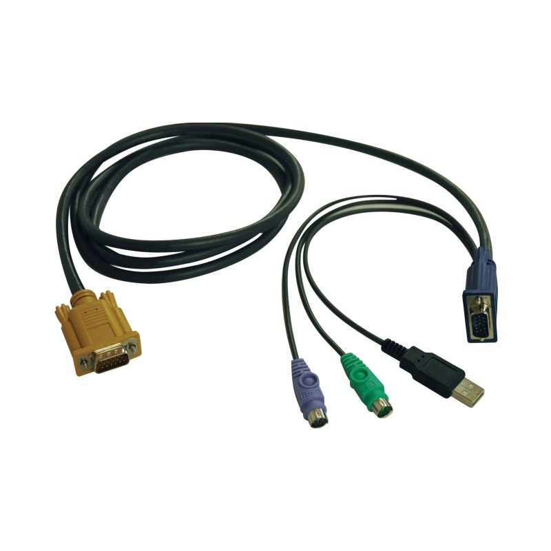 6Ft Usb/Ps2 Combo Kvm Cable Kt