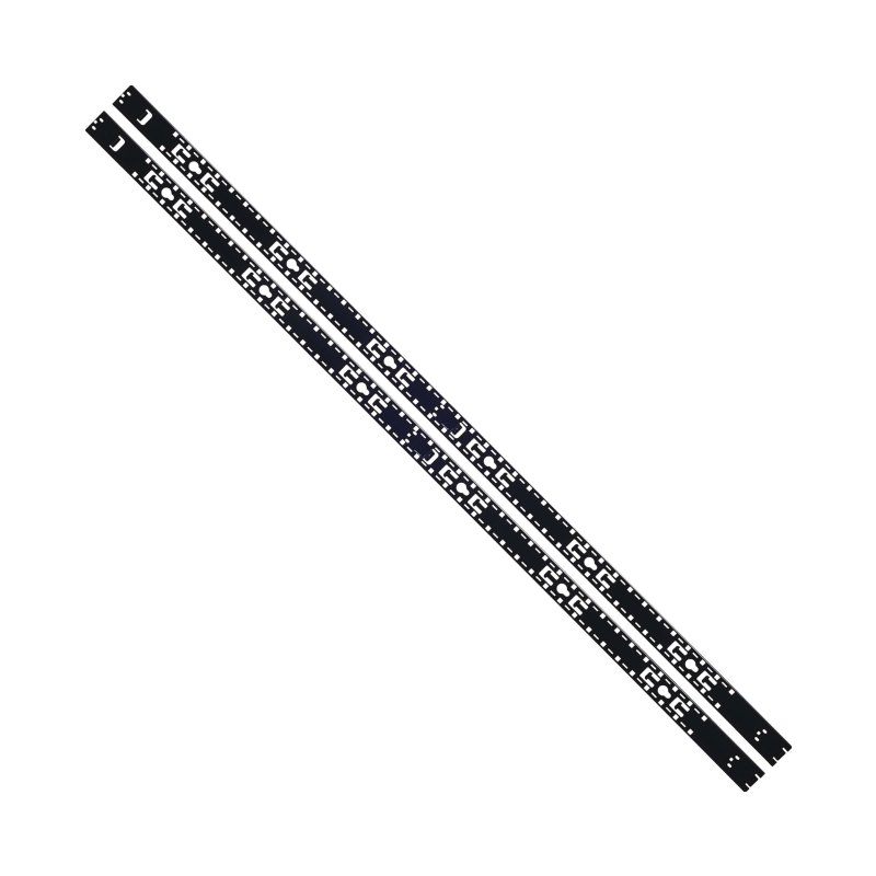 45U Rack Encl Vertical Equipment Mgmt Bars 1 Pair