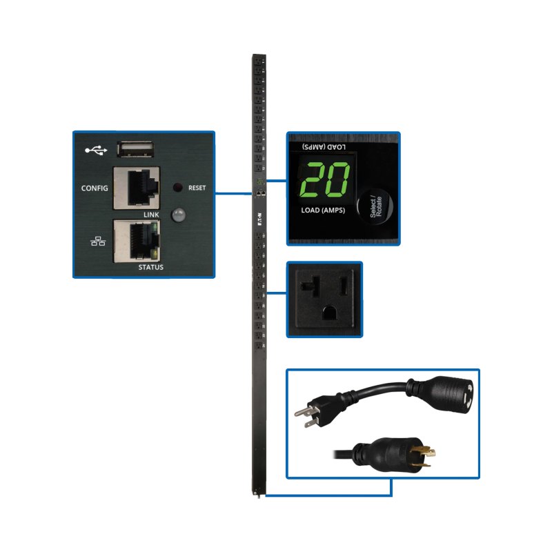 Pdumv20Netlx Pdu Switched 120V 24 5-15/20R 1.9Kw Lx Platform
