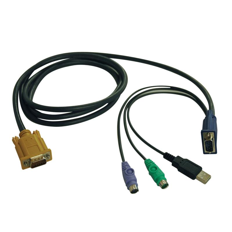 10Ft Usb/Ps2 Combo Kvm Cbl Kit