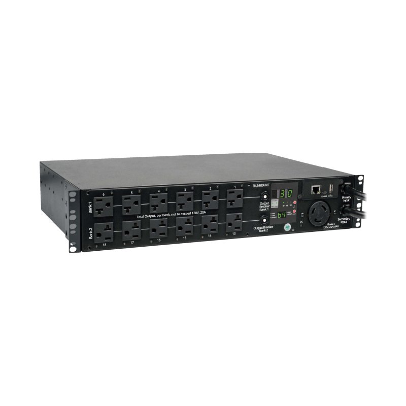 Ats Pdu 120V 30A L5-30P 2U Horizontal Rm 24X5-15/20R 1Xl5-30R