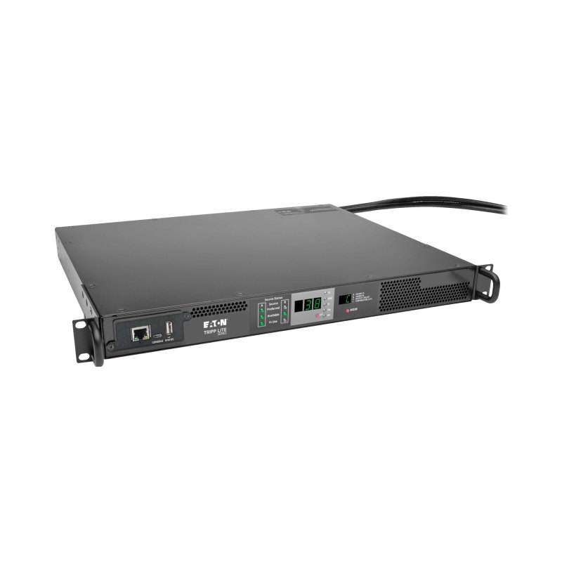 Pdu Monitored 3.8Kw Singlephase Horizontal 208/240V Ats L6-20R 1U