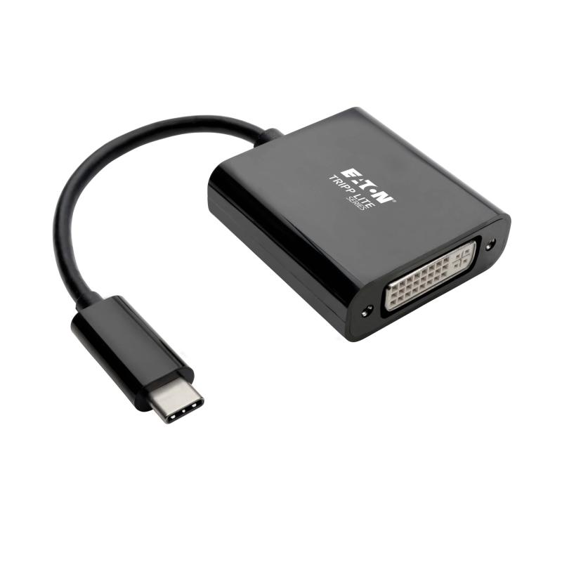 Usbc-Dvi Am Adapter Black