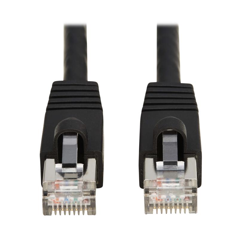 1Ft Bk Sstp Cat8 Sngls Ptchcbl