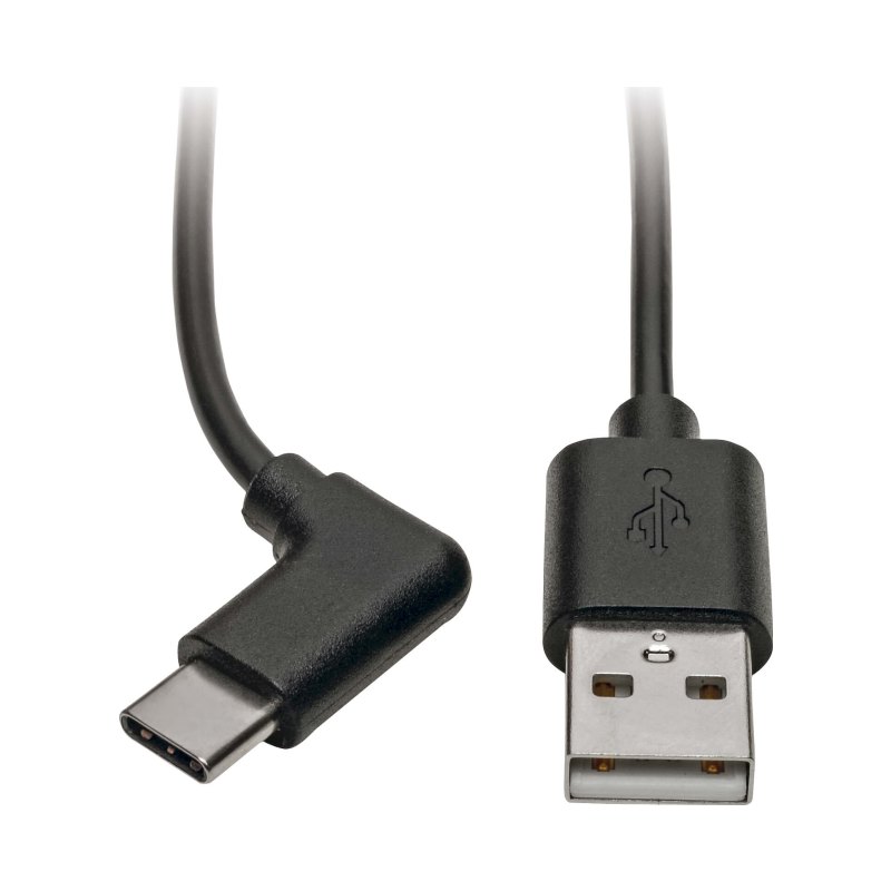 3Ft Usb2.0 C/A Rt Angle Cable