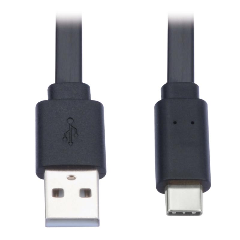 6Ft Usb 2.0 A/C Flat Cbl