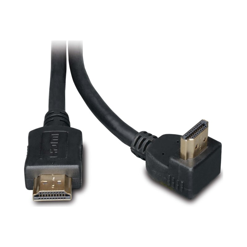 6Ft Hdmi M/M Gold Digital Video Cable Right-Angle