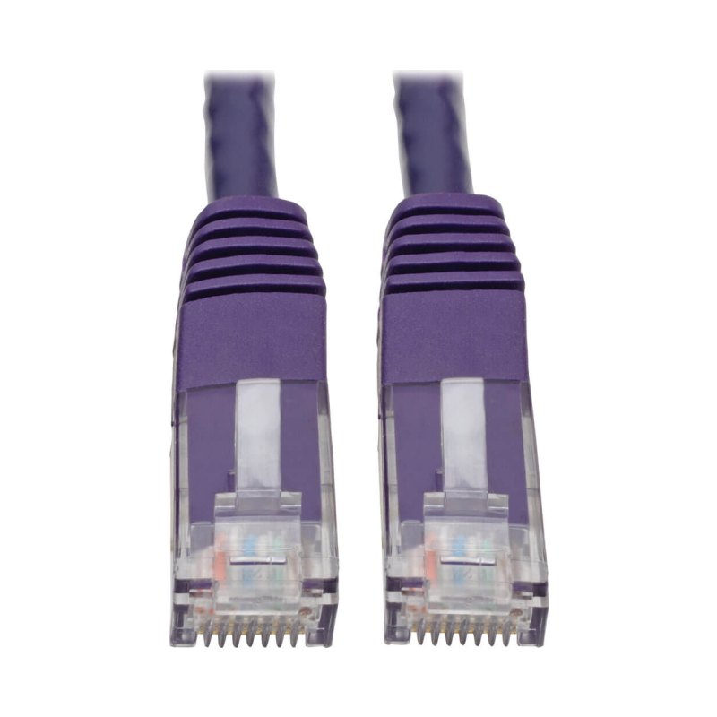 10Ft Purple Cat6 Gig Ptchcbl