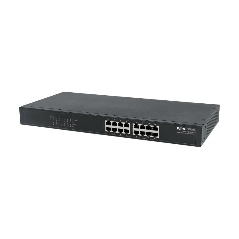 Eaton Tripp Lite Series 16-Port 10/100/1000 Mbps Gigabit Ethernet