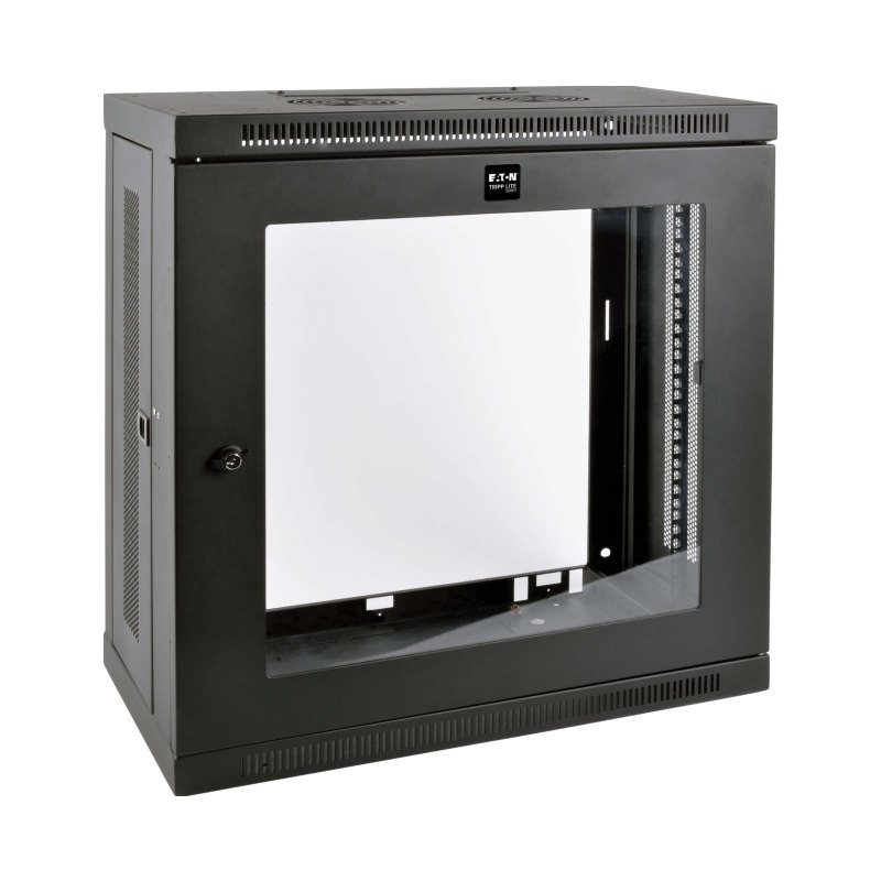 12U Wall Mount Rack Enclosure Cabinet 13In Depth W/Acrylic Window