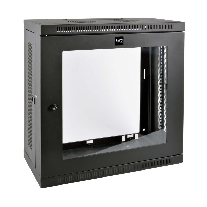 12U Wall Mount Rack Enclosure Cabinet 13In Depth W/Acrylic Window