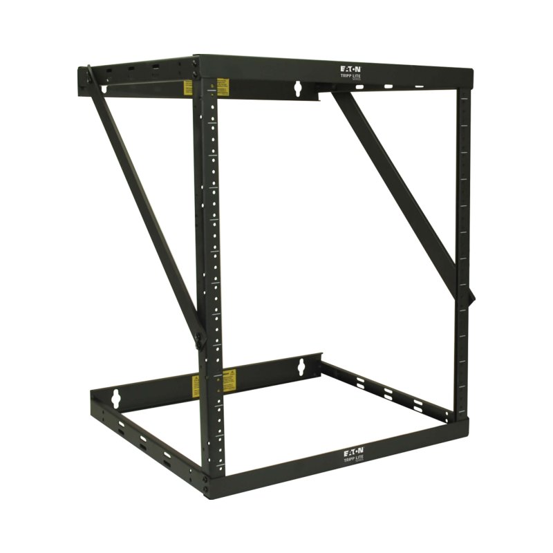 8U/12U/22U 2Post Open Frame Rack Cabinet Expandable 11.5 Depth