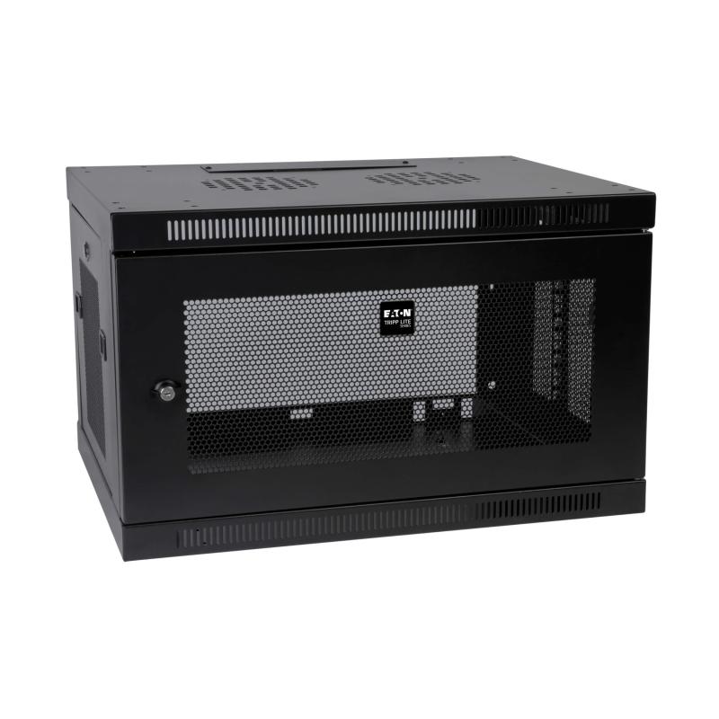 6U Wall Mount Rack Enclosure Cabinet W/ Door Side Panels