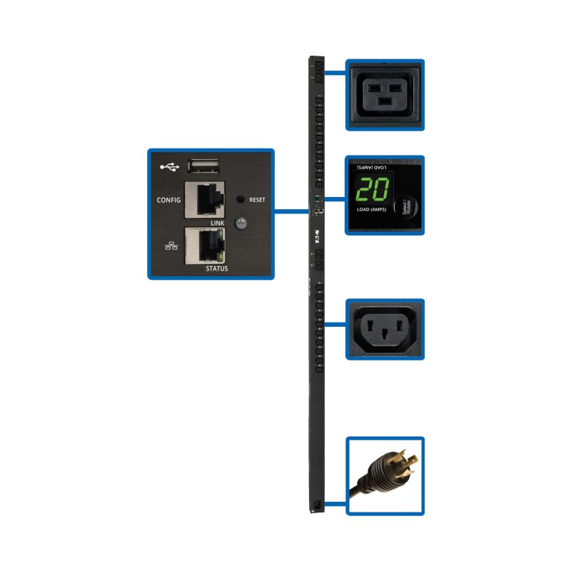 Pdu Switched 3.2-3.8Kw 200-240V 20 C13 4 C19 Lx Platform 0U Taa