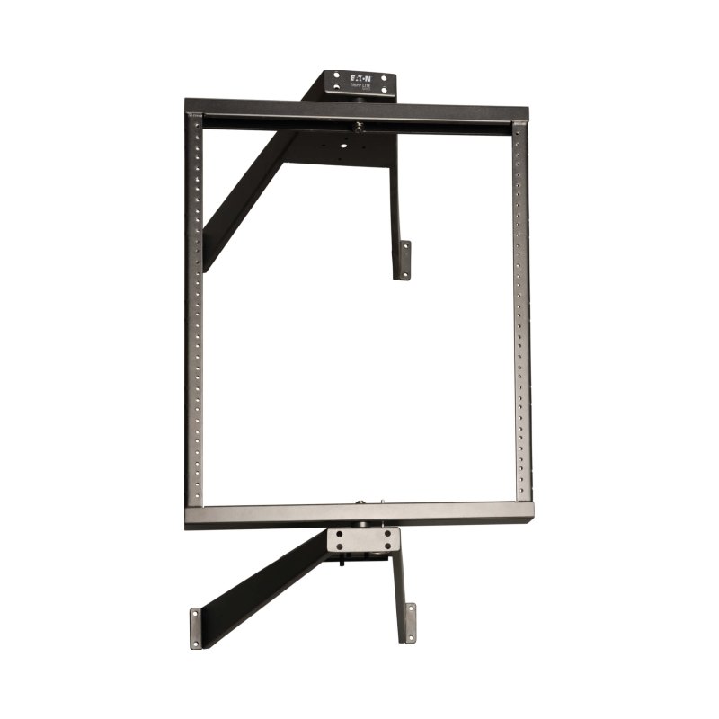 12U Wall Mount Pivoting Open Frame Rack Cabinet Hinged